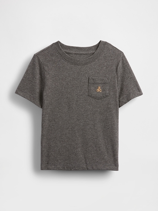 t-shirt à poche pour bébé et tout-petit à assortir