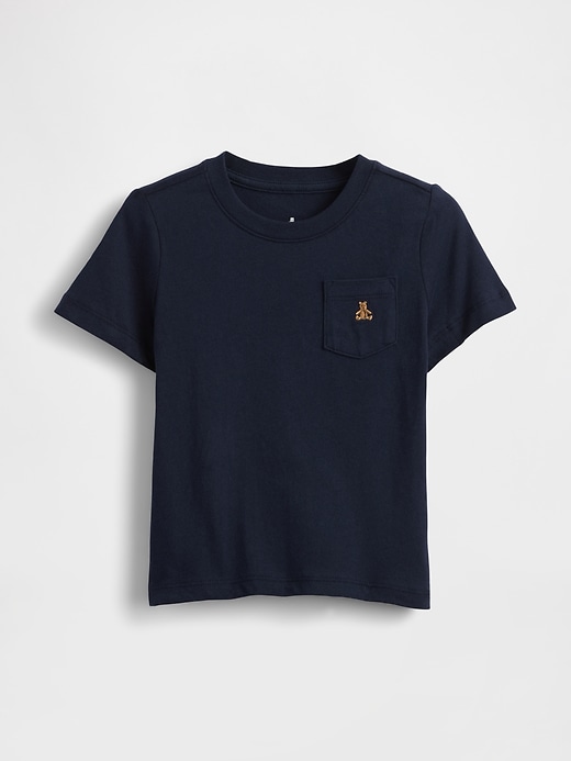 t-shirt à poche pour bébé et tout-petit à assortir