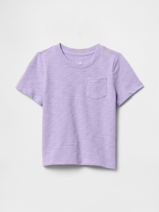 t-shirt à poche pour bébé et tout-petit à assortir