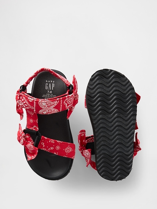 sandales à brides en toile pour tout-petits