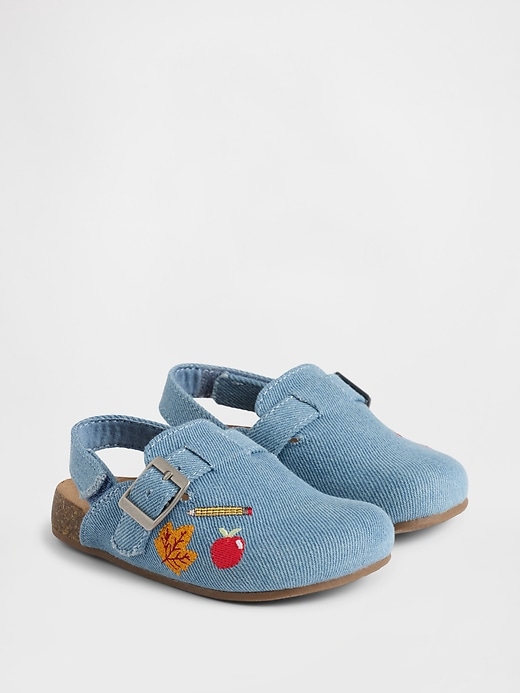 sabots en denim pour tout-petits