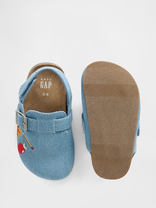 sabots en denim pour tout-petits