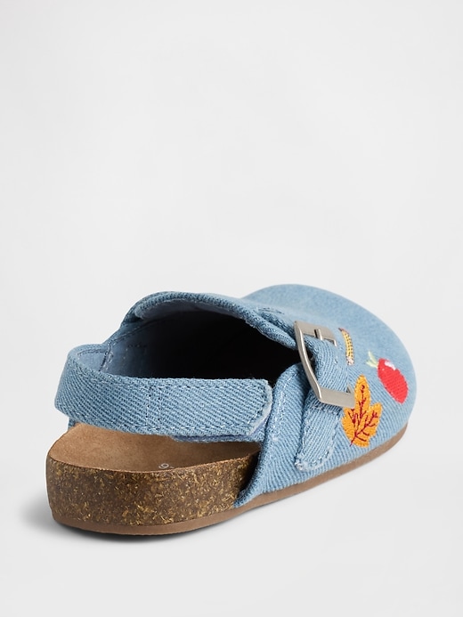 sabots en denim pour tout-petits