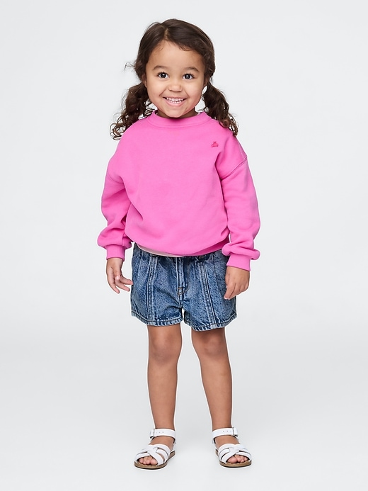 short à volants ultra-doux pour bébé et tout-petit