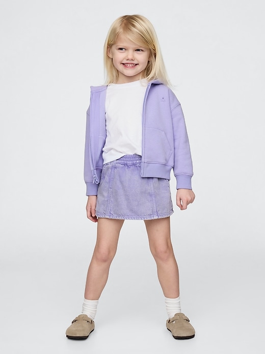 jupe-short en denim ultradoux pour bébés et tout-petits