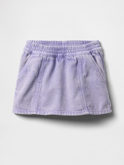 jupe-short en denim ultradoux pour bébés et tout-petits