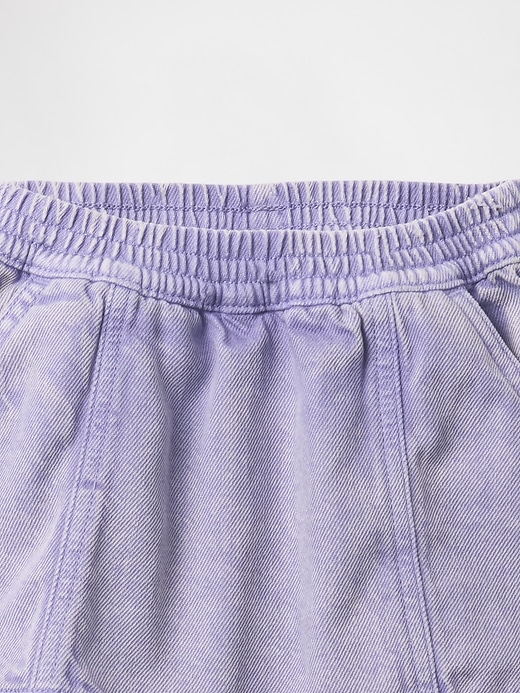 jupe-short en denim ultradoux pour bébés et tout-petits