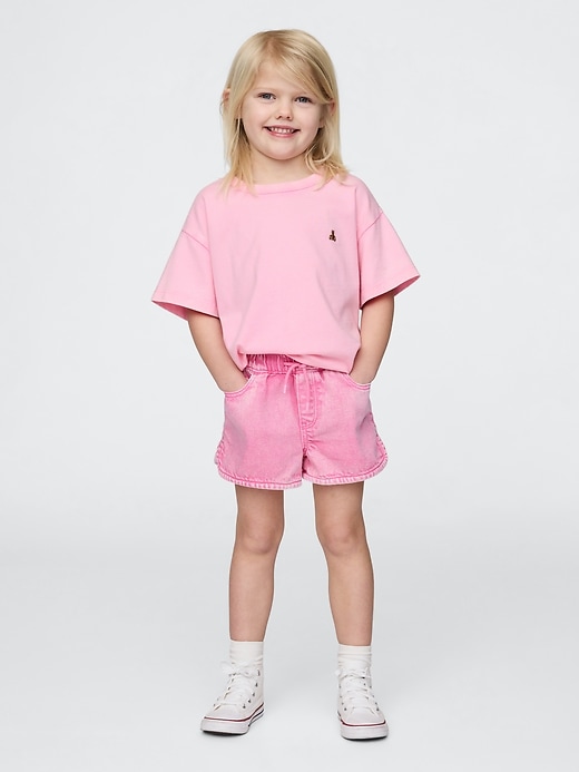 shorts en denim ultra-doux pour bébés et tout-petits