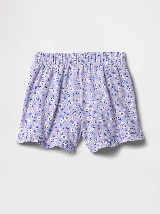 shorts à volants assortis pour bébés et tout-petits