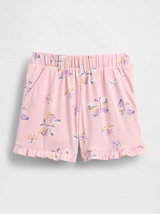 shorts à volants assortis pour bébés et tout-petits