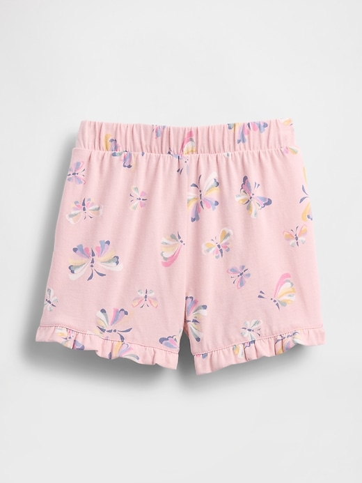 shorts à volants assortis pour bébés et tout-petits