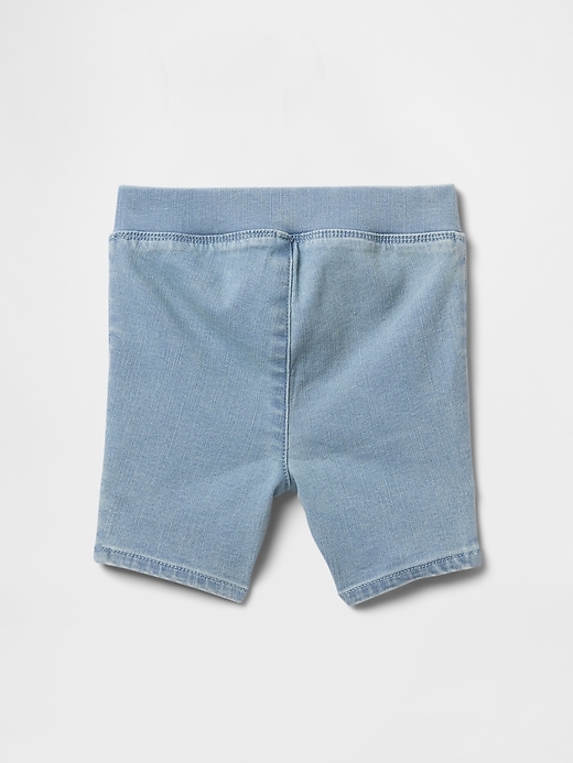 short cycliste en jean pour bébé et tout-petit