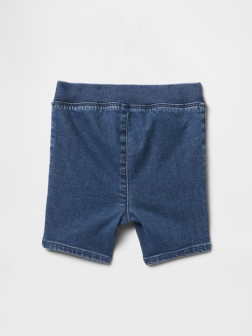 short cycliste en jean pour bébé et tout-petit