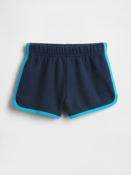 short de survêtement vintage doux dauphin à assortir pour bébés et tout-petits