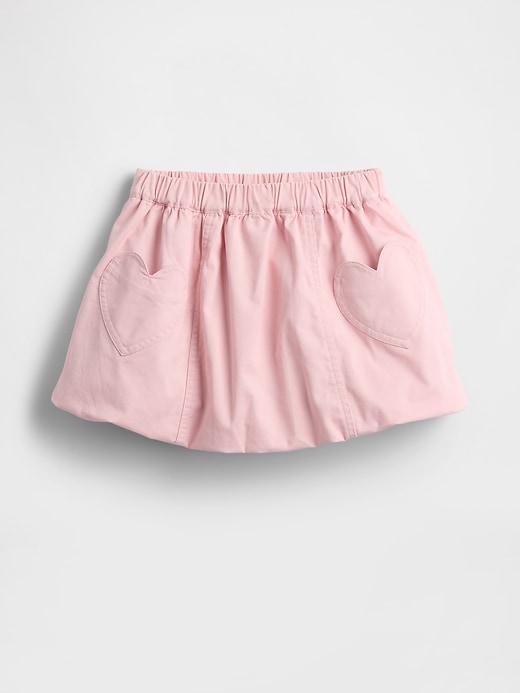 jupe à bulles à poches en forme de cœur pour bébé et tout-petit