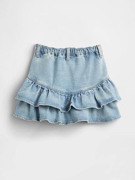 jupe à volants en jean pour bébé et tout-petit