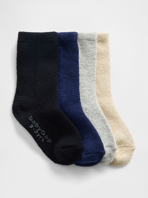 chaussettes cashsoft pour bébés et tout-petits paquet de 4