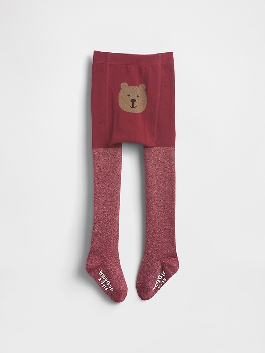 collants à paillettes ours pour bébés et tout-petits