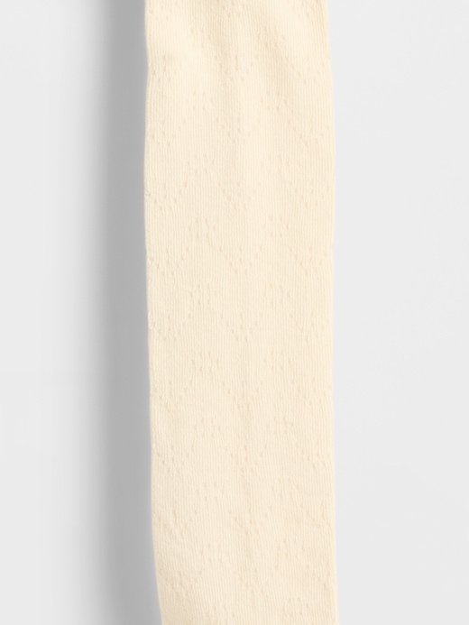 collants ours en pointelle pour bébés et tout-petits