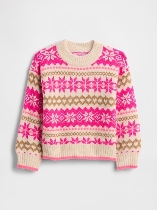 pull fair isle pour bébé et tout-petit