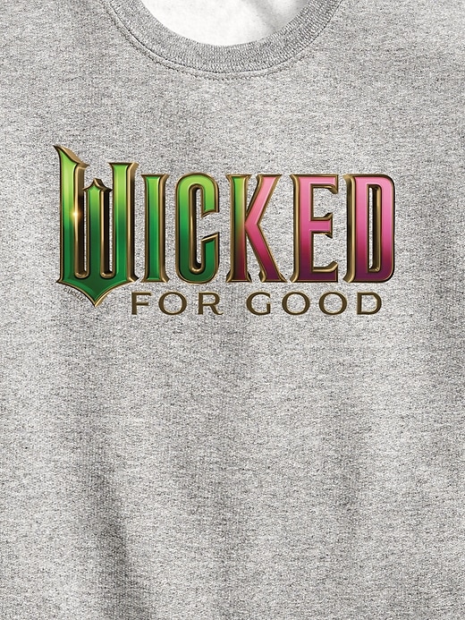 sweat-shirt polaire à col rond pour tout-petit avec logo wicked for good