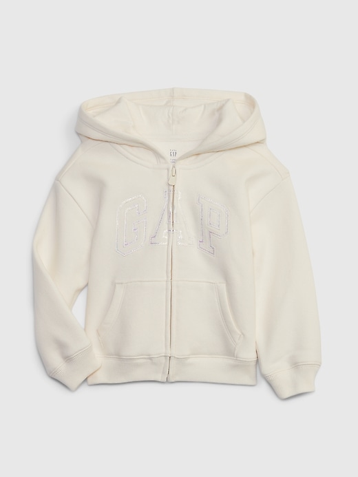 sweat à capuche vintage doux métallisé gap pour bébé et tout-petit