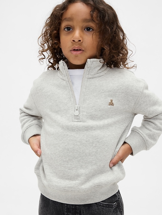 pull à col zippé vintagesoft pour bébé et tout-petit