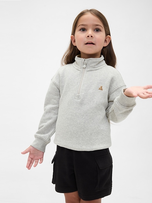 pull à col zippé vintagesoft pour bébé et tout-petit