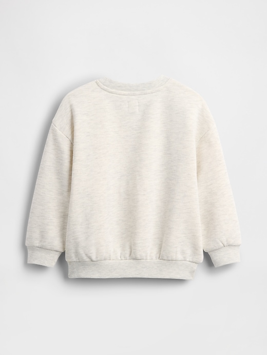 sweat-shirt vintage doux pour bébé et tout-petit avec logo gabby cat