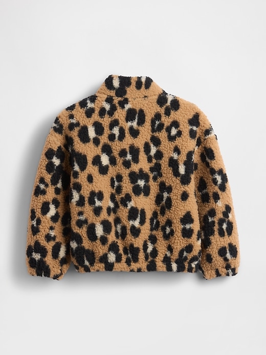 veste zippée en sherpa pour bébé et tout-petit