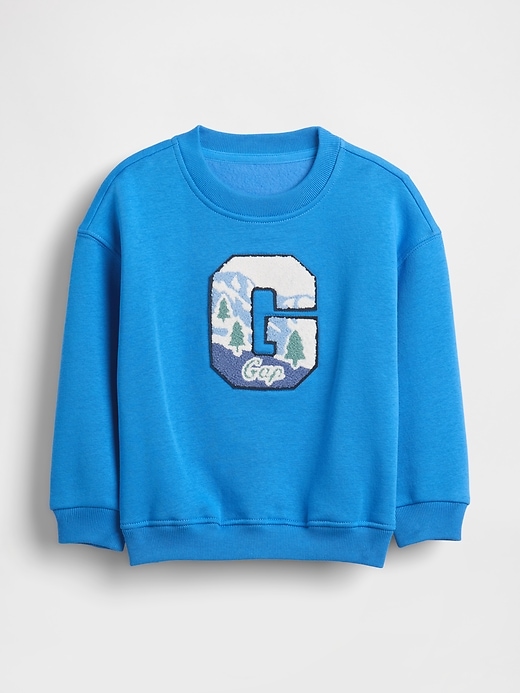 sweat-shirt vintage doux à logo graphique pour bébé et tout-petit