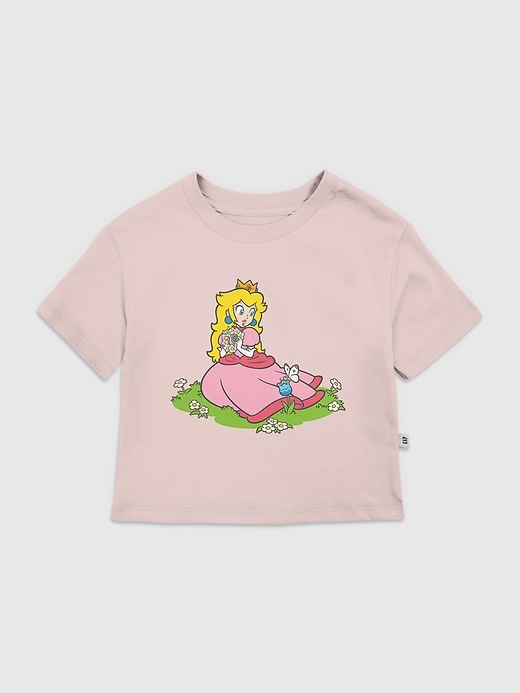 t-shirt graphique nintendo princesse peach pour tout-petit