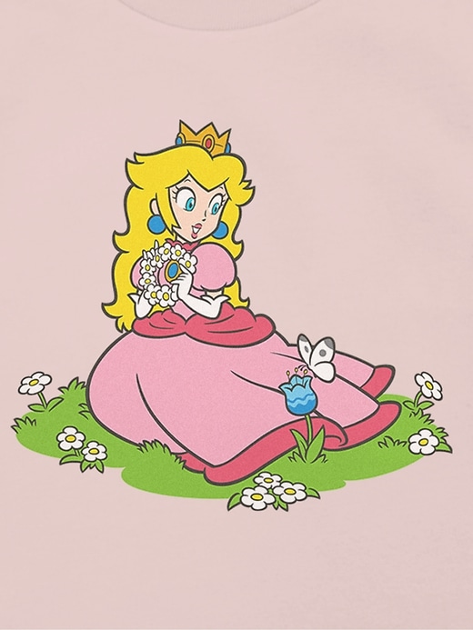 t-shirt graphique nintendo princesse peach pour tout-petit