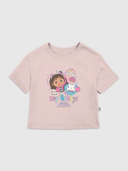 t-shirt graphique « hey gabby » pour la maison de poupée de gabby enfant