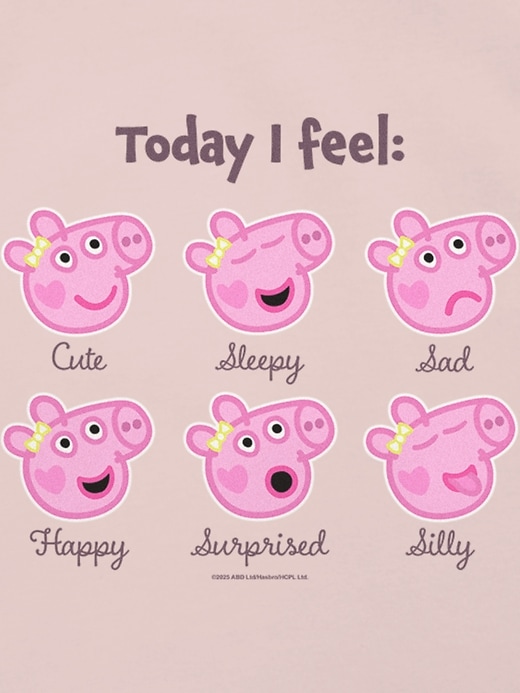 t-shirt graphique peppa pig pour tout-petits