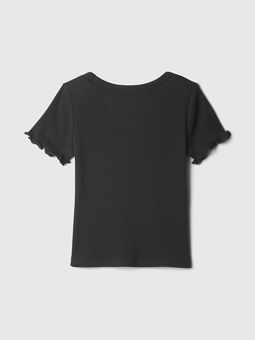 t-shirt côtelé à assortir pour bébé et tout-petit