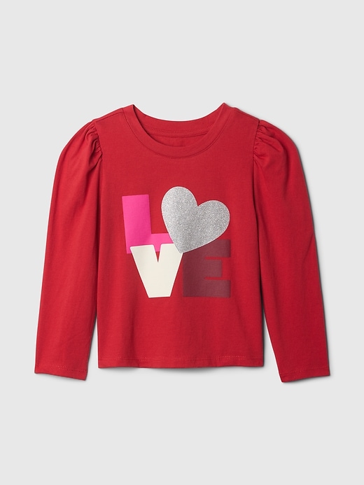 t-shirt à manches bouffantes pour bébés et tout-petits à assortir selon vos envies