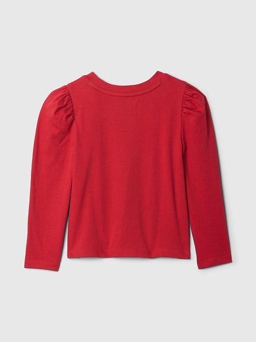t-shirt à manches bouffantes pour bébés et tout-petits à assortir selon vos envies
