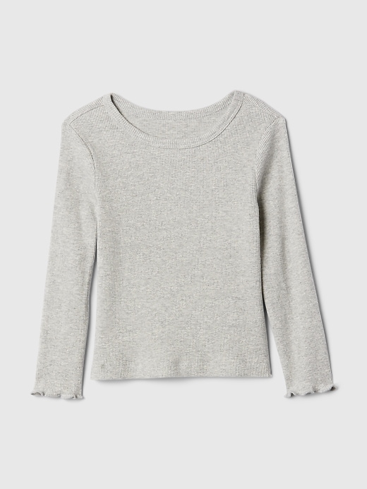 t-shirt côtelé à assortir pour bébé et tout-petit