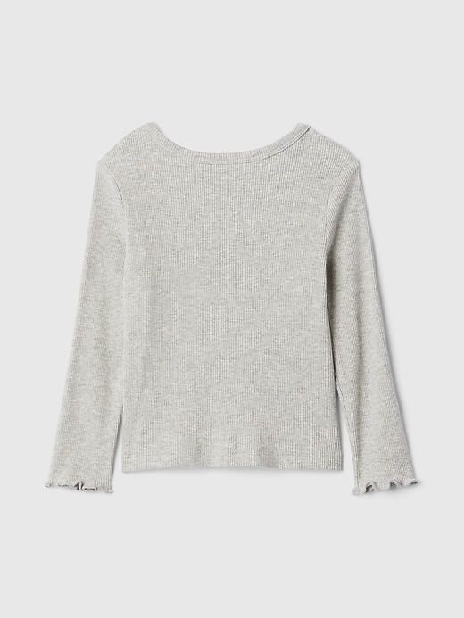 t-shirt côtelé à assortir pour bébé et tout-petit