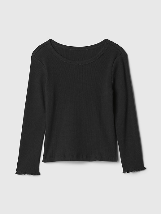 t-shirt côtelé à assortir pour bébé et tout-petit