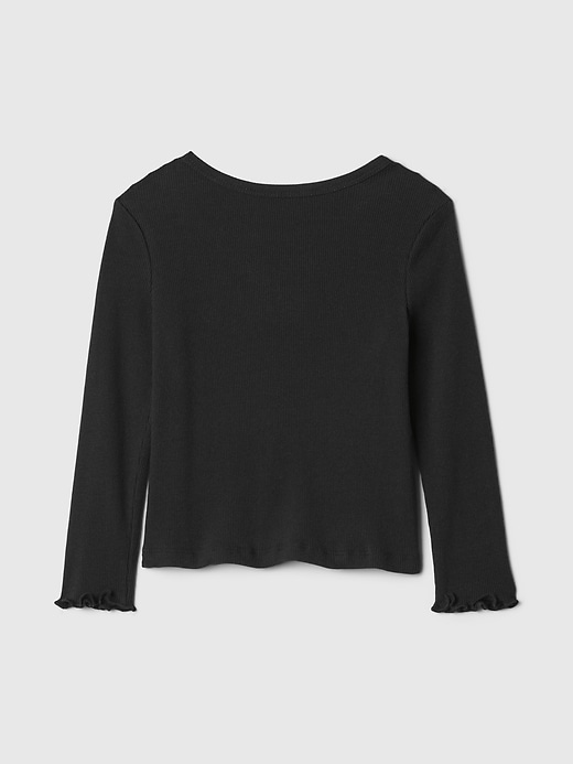 t-shirt côtelé à assortir pour bébé et tout-petit