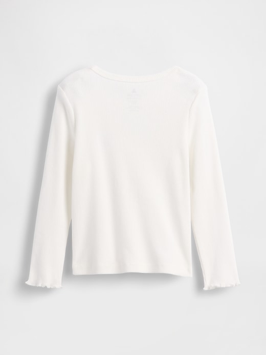t-shirt côtelé à assortir pour bébé et tout-petit