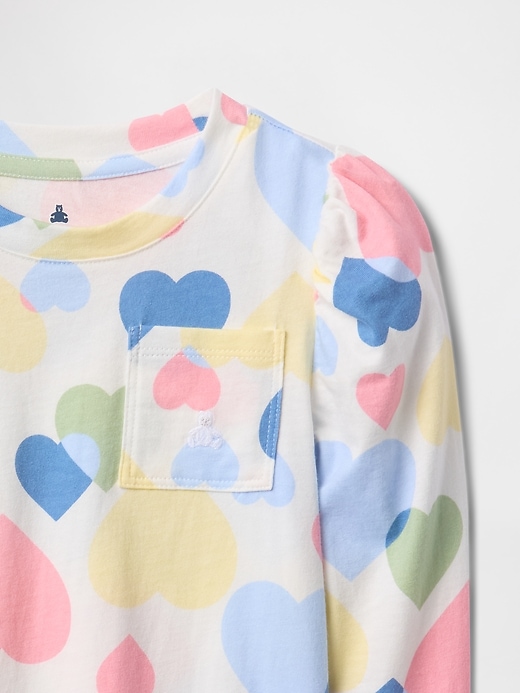 t-shirt à poche pour bébé et tout-petit à assortir