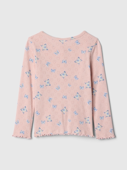 haut henley en maille ajourée pour bébé et tout-petit