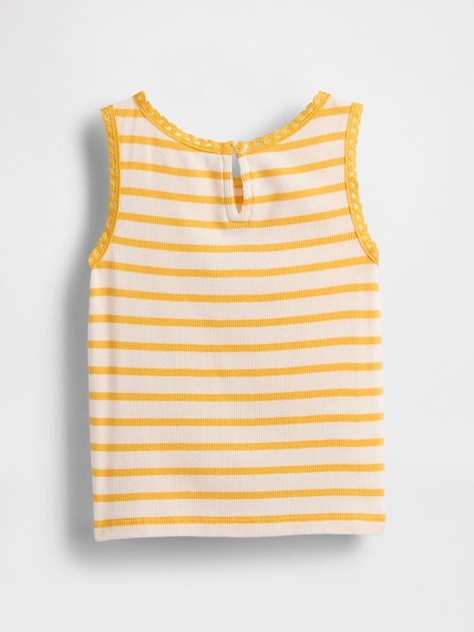 débardeur côtelé à motifs pour bébé et tout-petit
