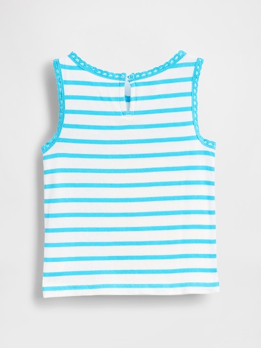 débardeur côtelé à motifs pour bébé et tout-petit