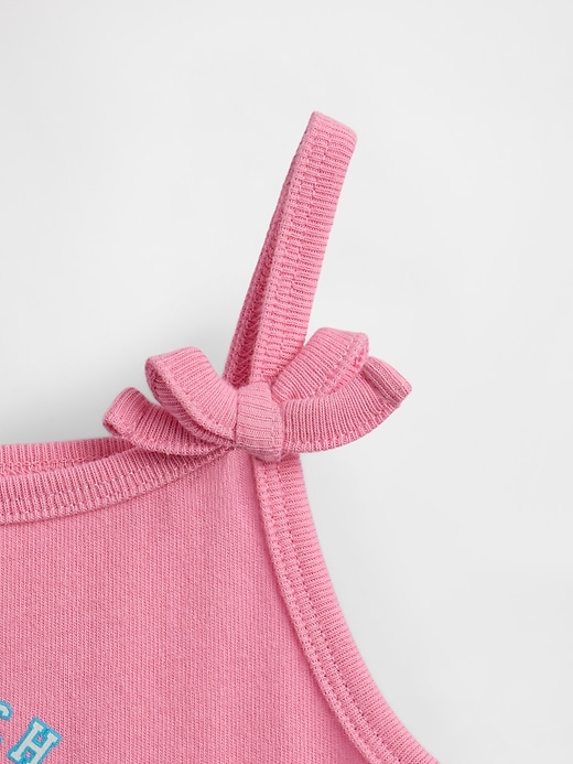 débardeur à nœud lilo stitch pour bébé et tout-petit