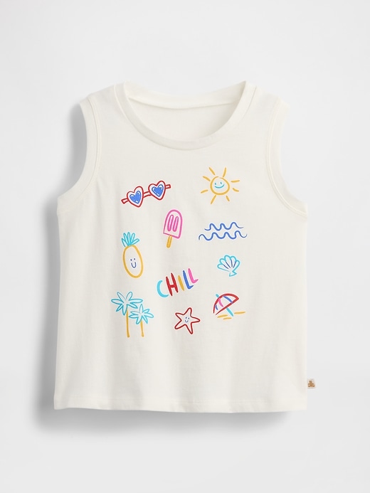 débardeur graphique à assortir pour bébé et tout-petit