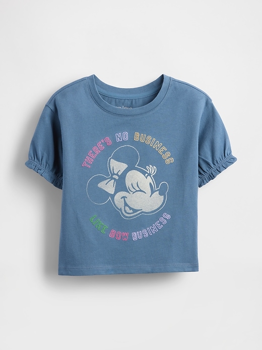 t-shirt à manches à volants gap × disney pour bébés et tout-petits